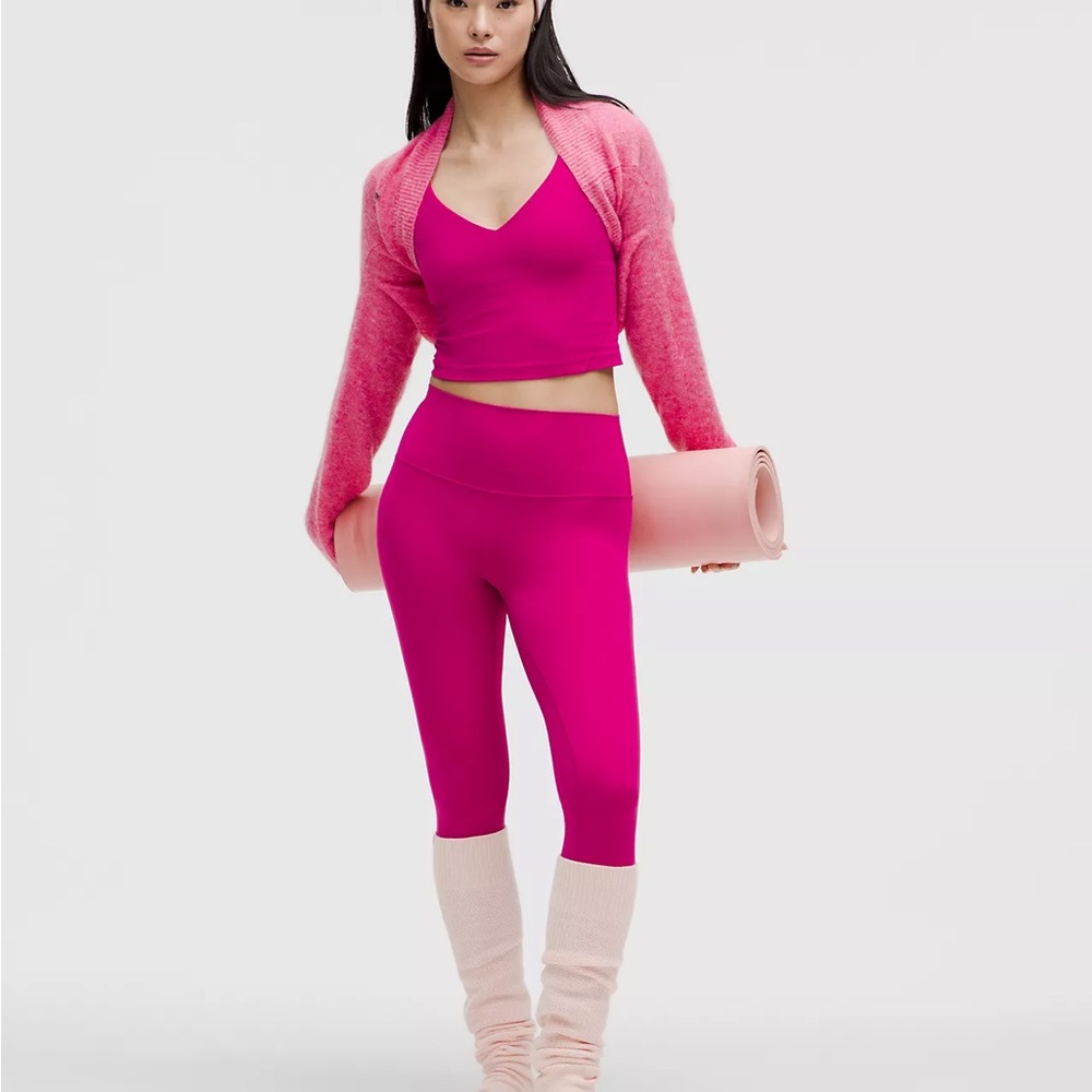 Lululemon Align Tank Ripened Raspberry Pink Sports Bra Activewear Athleisure $68 - Picture 6 of 10